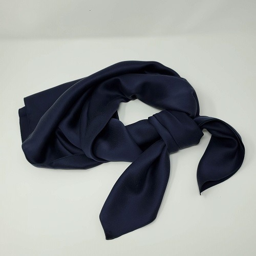 Charmeuse Sueded (Sandwashed) Navy - Cowboy Images 